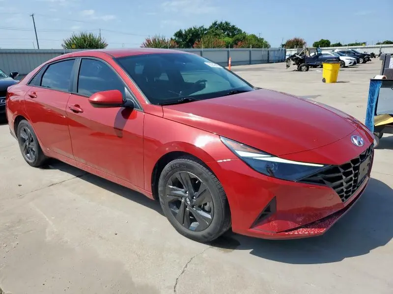 2022 HYUNDAI ELANTRA BLUE  