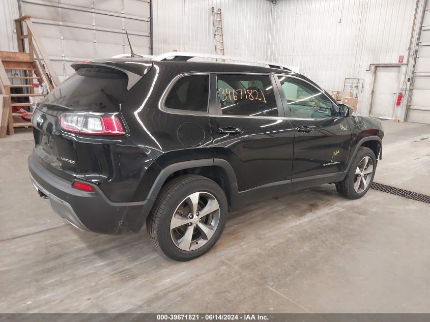 2021 JEEP CHEROKEE LIMITED 4X4