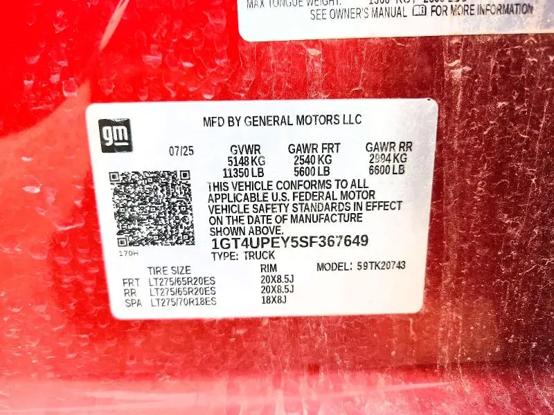 2025 GMC SIERRA K2500 AT4  