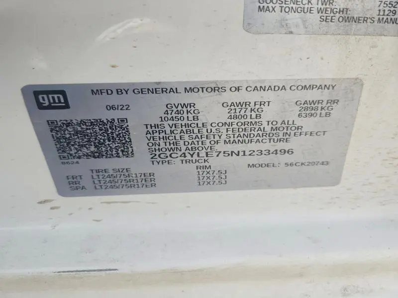 2022 CHEVROLET SILVERADO K2500 HEAVY DUTY  