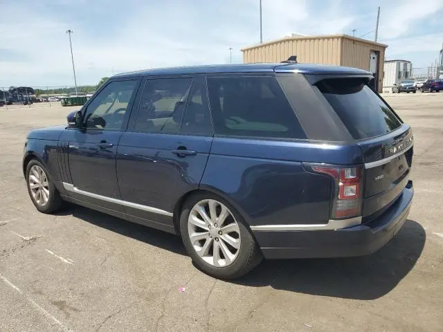 2016 LAND ROVER RANGE ROVER HSE  