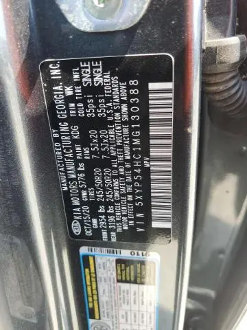 2021 KIA TELLURIDE SX  