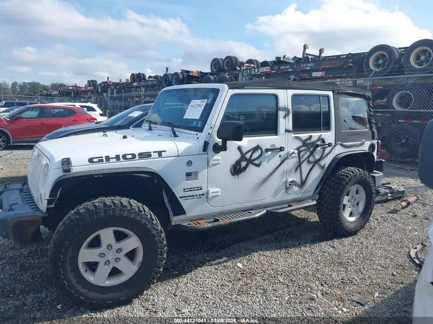 2017 JEEP WRANGLER UNLIMITED SPORT 4X4