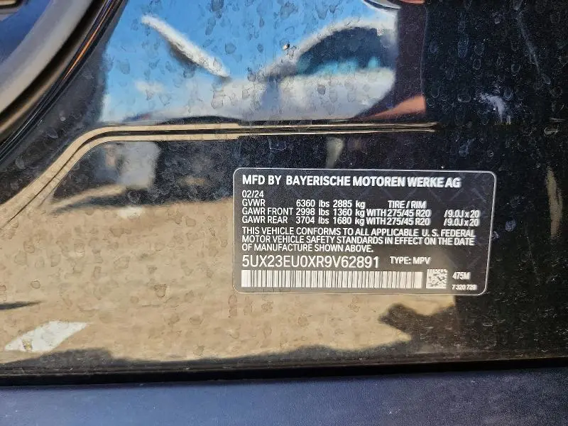 2024 BMW X5 XDRIVE40I  