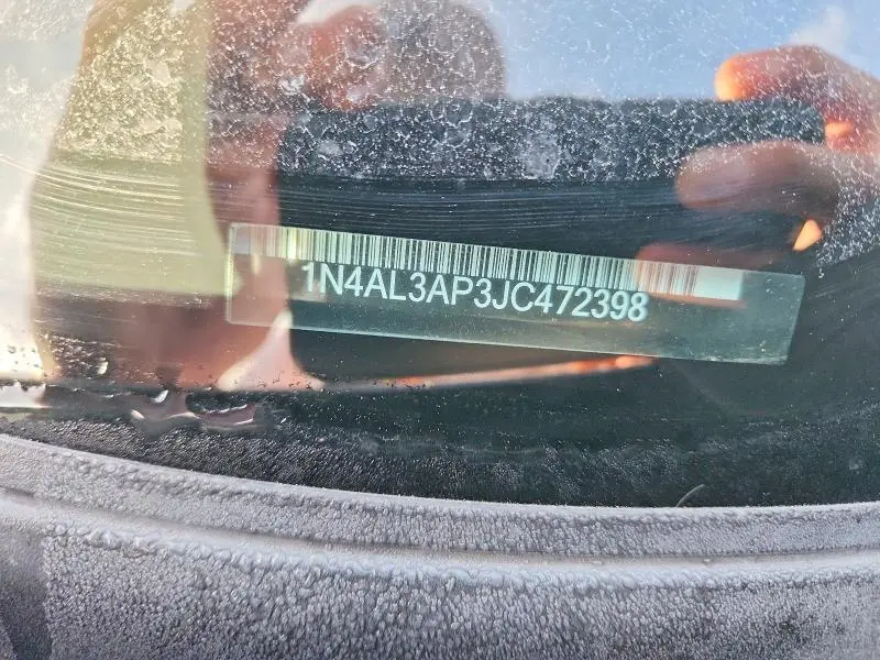 2018 NISSAN ALTIMA 2.5 S  