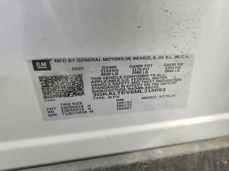 2021 GMC TERRAIN SLE  