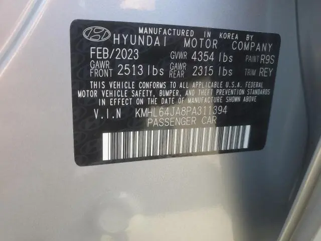 2023 HYUNDAI SONATA SEL  