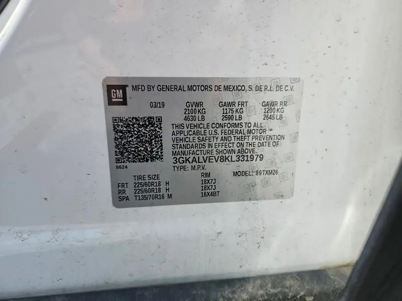 2019 GMC TERRAIN SLT  
