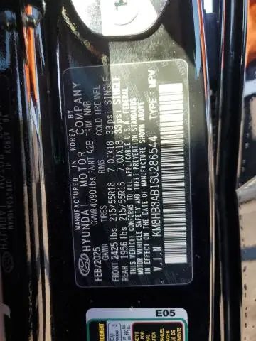 2025 HYUNDAI KONA SEL