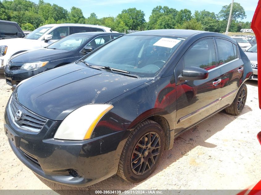 2010 NISSAN SENTRA 2.0S