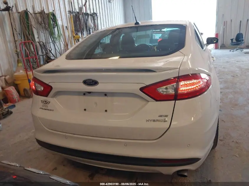 2016 FORD FUSION HYBRID SE