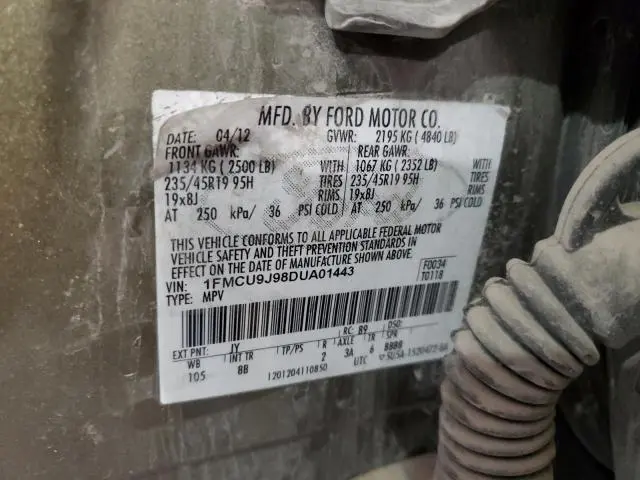 2013 FORD ESCAPE TITANIUM