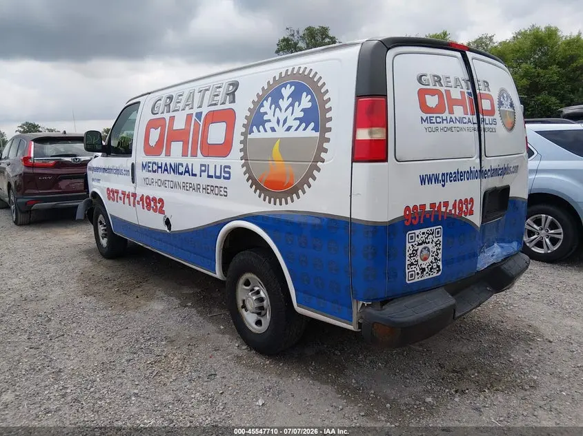 2014 CHEVROLET EXPRESS 2500 WORK VAN