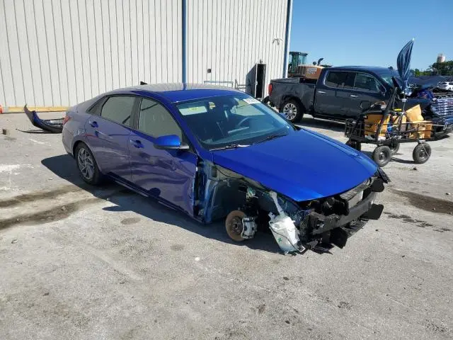 2025 HYUNDAI ELANTRA BLUE  