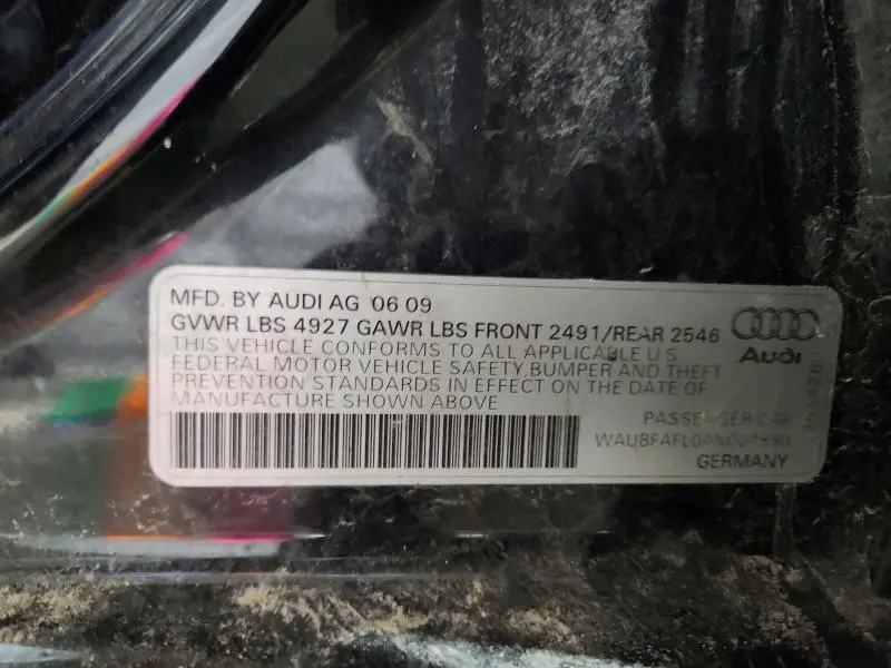 2010 AUDI A4 PREMIUM  