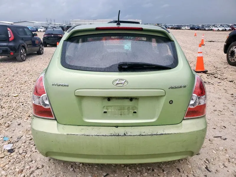 2010 HYUNDAI ACCENT BLUE  