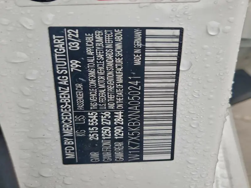 2022 MERCEDES-BENZ AMG GT 43  