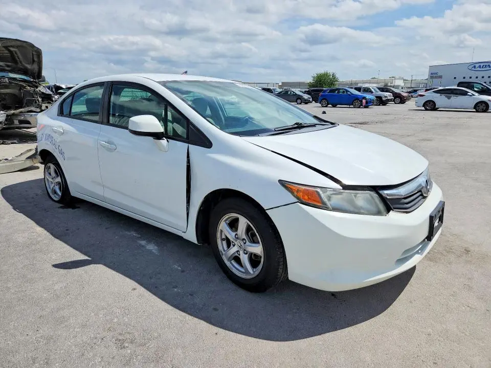 2012 HONDA CIVIC NATURAL GAS  