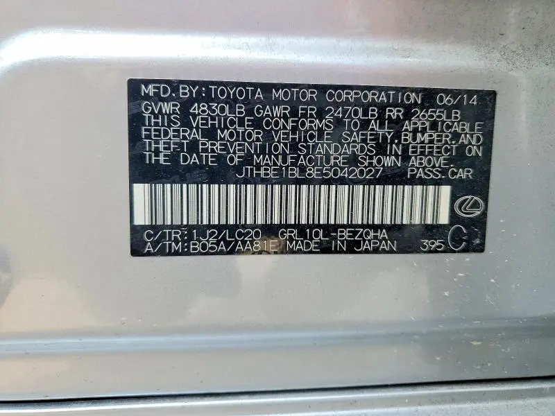 2014 LEXUS GS 350  