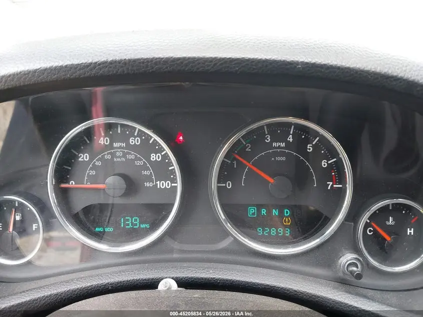 2012 JEEP WRANGLER UNLIMITED SPORT