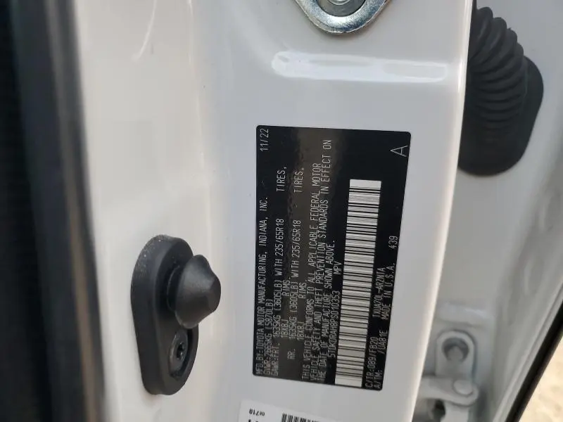 2023 TOYOTA HIGHLANDER L  