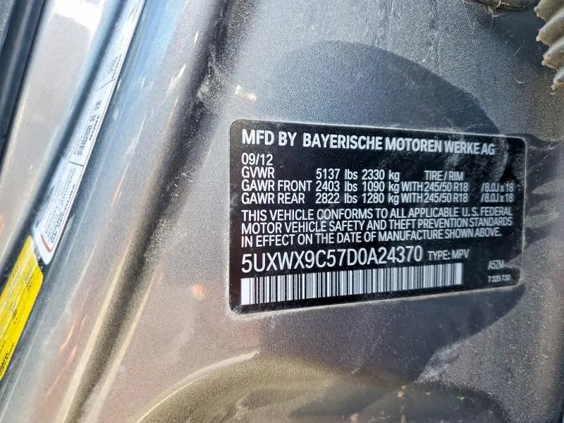 2013 BMW X3 XDRIVE28I  
