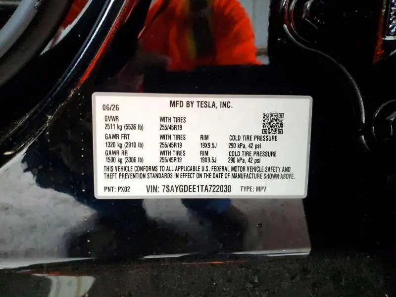 2026 TESLA MODEL Y   