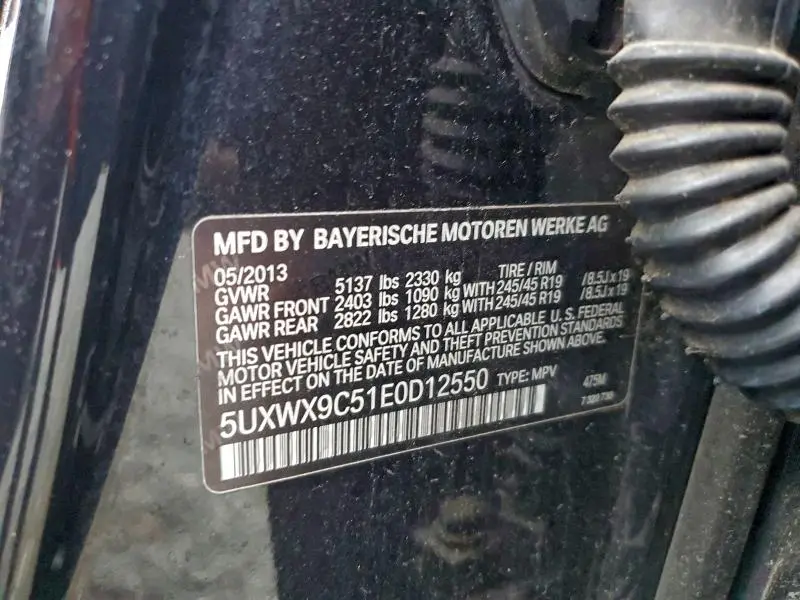 2014 BMW X3 XDRIVE28I  