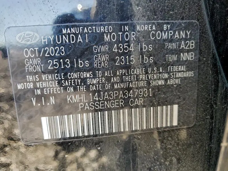 2023 HYUNDAI SONATA SEL  