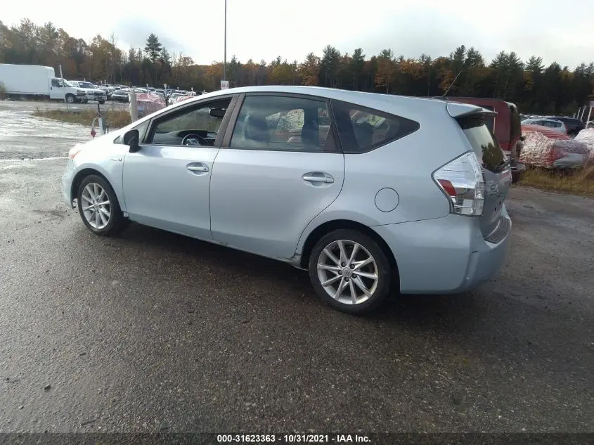 2012 TOYOTA PRIUS V TWO/THREE/FIVE