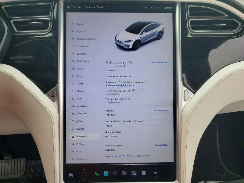 2017 TESLA MODEL X   