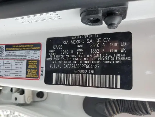 2023 KIA RIO LX