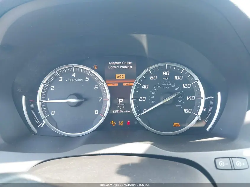 2016 ACURA MDX TECHNOLOGY   ACURAWATCH PLUS PACKAGES/TECHNOLOGY PACKAGE