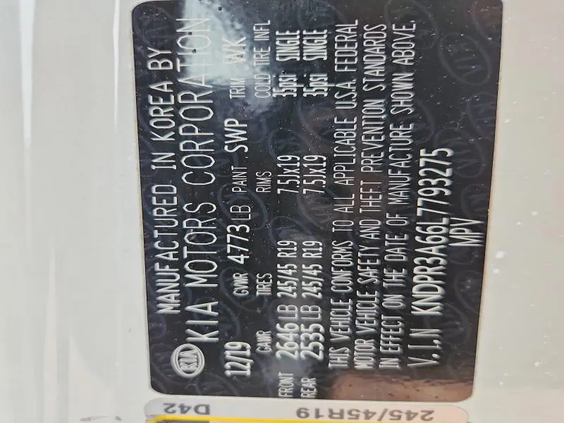 2020 KIA SPORTAGE SX TURBO  