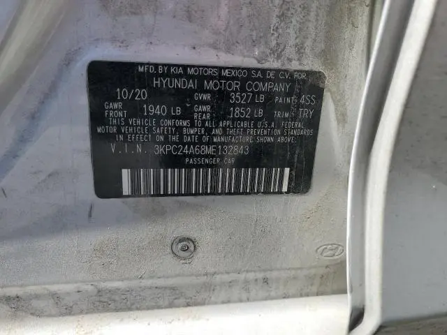 2021 HYUNDAI ACCENT SE  