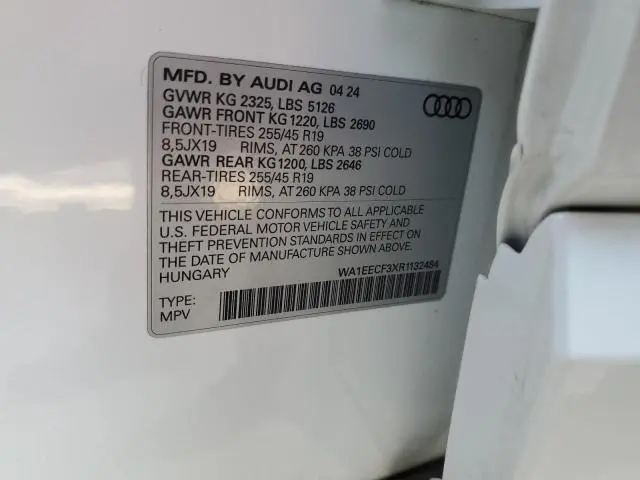 2024 AUDI Q3 PREMIUM PLUS S LINE 45  