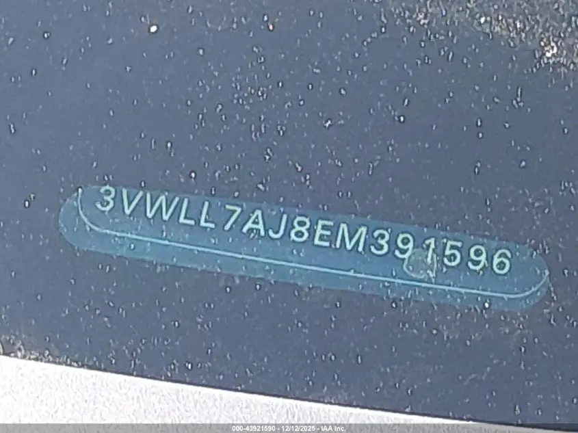 2014 VOLKSWAGEN JETTA 2.0L TDI