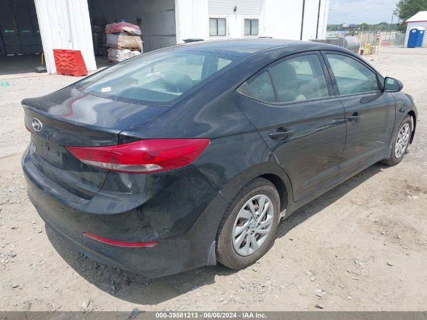 2018 HYUNDAI ELANTRA SE