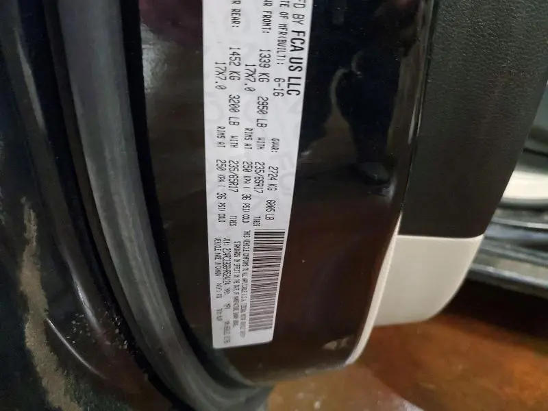 2017 CHRYSLER PACIFICA TOURING L  