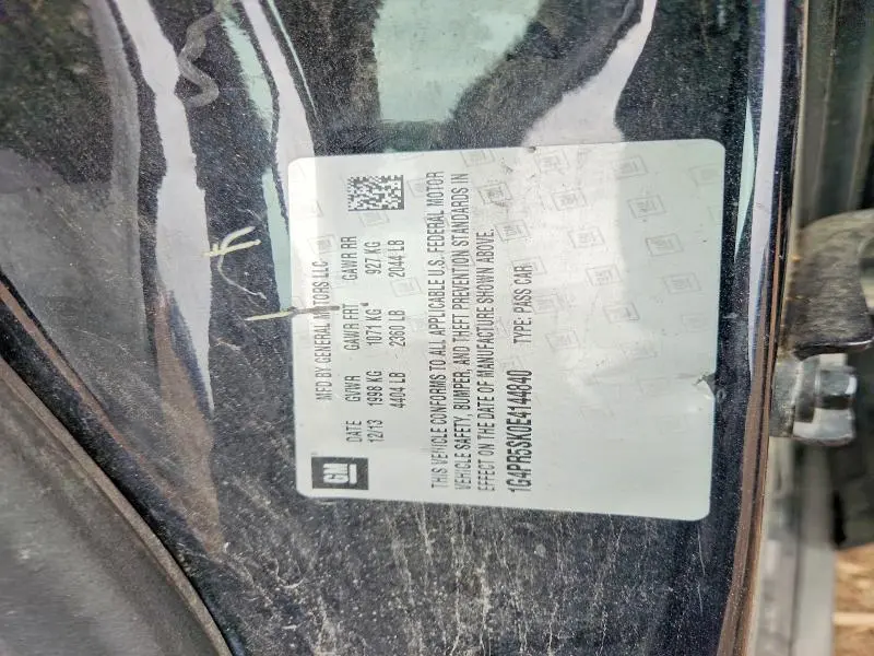 2014 BUICK VERANO CONVENIENCE  