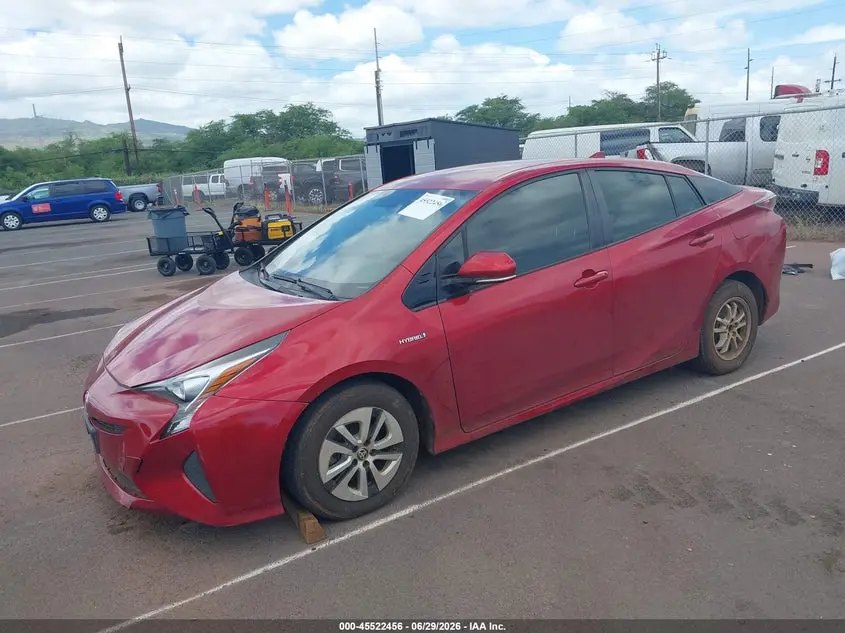 2016 TOYOTA PRIUS FOUR