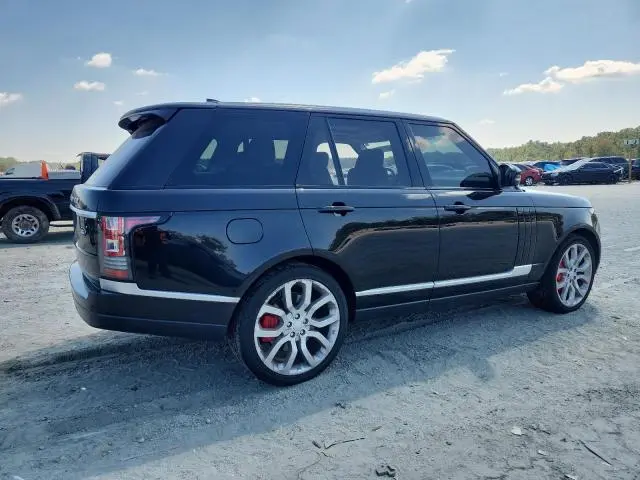 2017 LAND ROVER RANGE ROVER SUPERCHARGED  