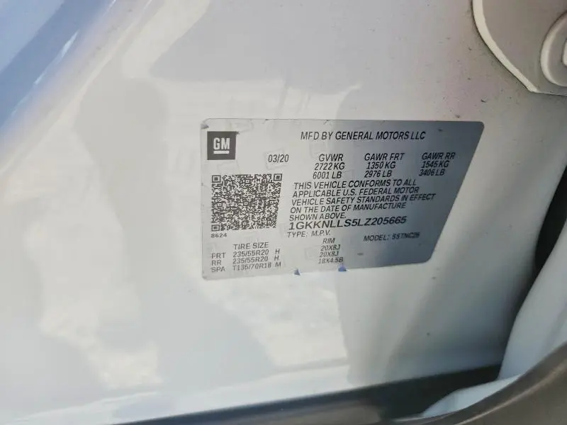 2020 GMC ACADIA AT4  