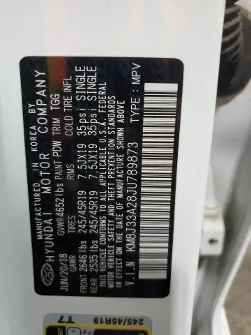 2018 HYUNDAI TUCSON VALUE  