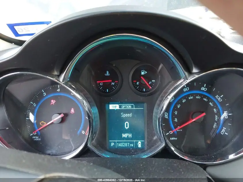 2016 CHEVROLET CRUZE LIMITED 1LT AUTO