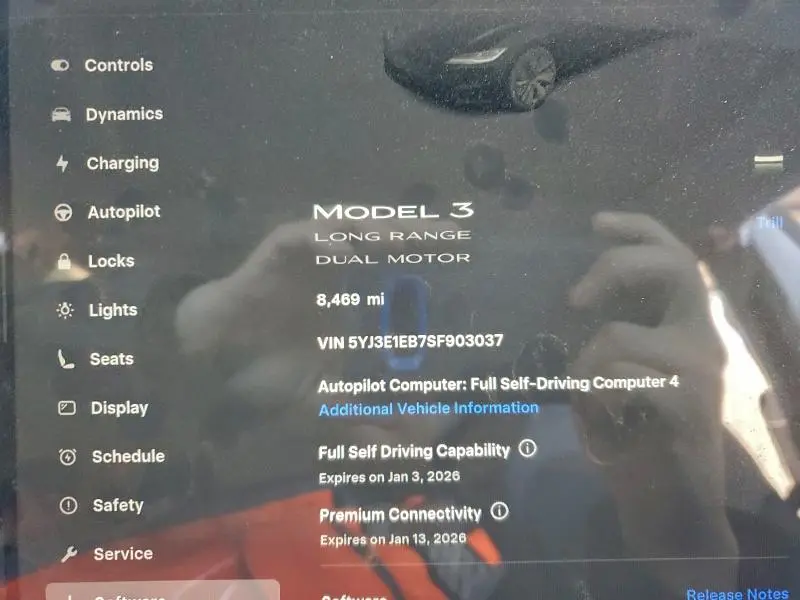 2025 TESLA MODEL 3   