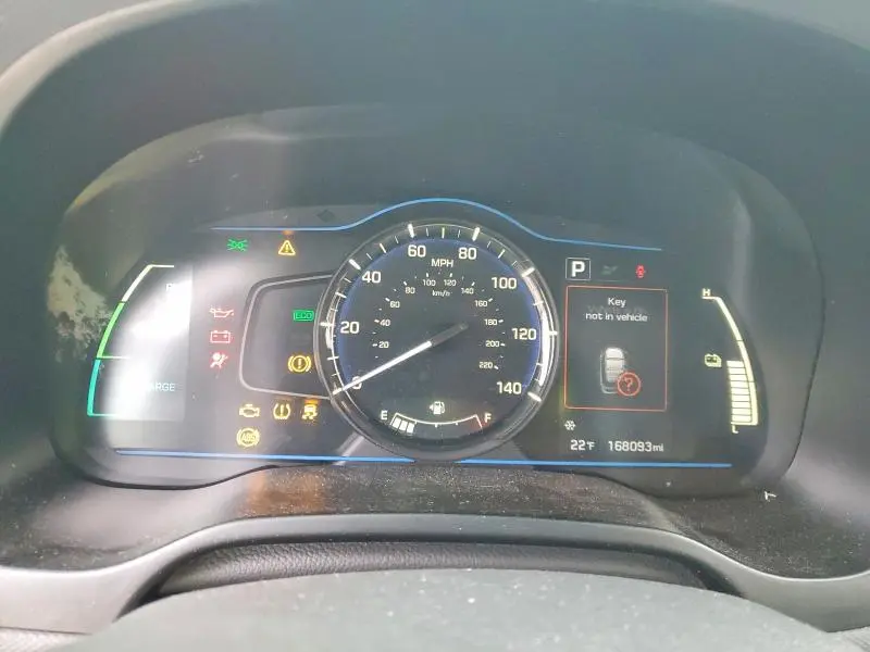 2019 HYUNDAI IONIQ BLUE  