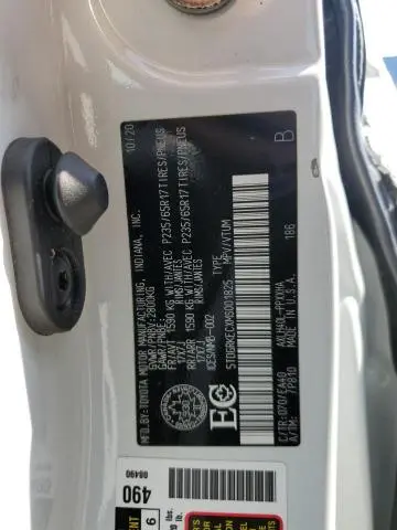 2021 TOYOTA SIENNA LE  