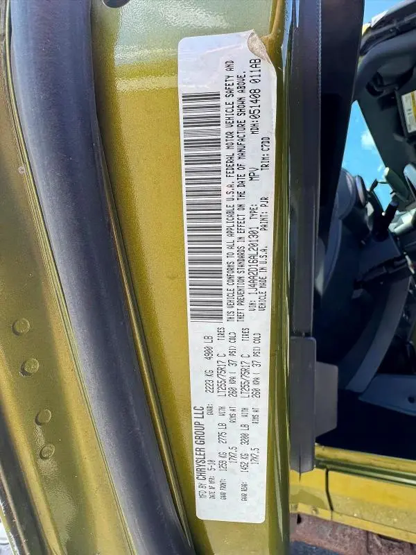 2010 JEEP WRANGLER SPORT  
