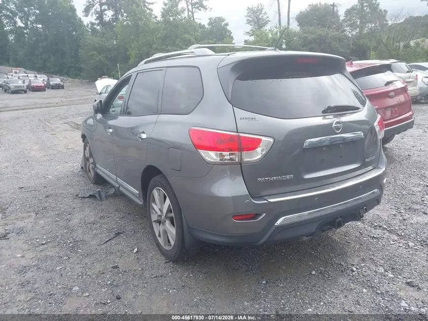 2015 NISSAN PATHFINDER PLATINUM